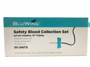 Safety Blood Collection Butterfly Needles 25g